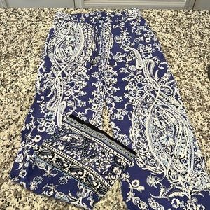 Rayon Print Pants